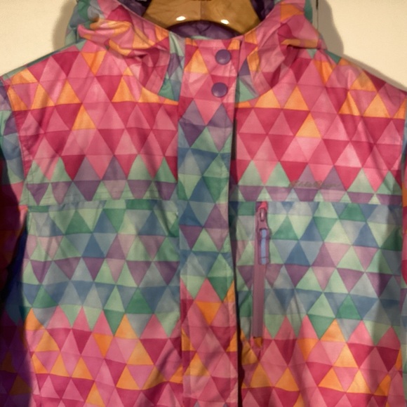 Eddie Bauer Coat with geometrical design Girls size Large (14) - Picture 3 of 13